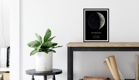 Der Mond an deinem Geburtstag